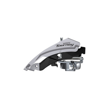 Váltó első 31,8-34,9 dual 48t shimano tourney ty601 ezüst / fekete