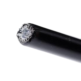 Váltóhuzal külső sp átmérő 4mm fekete (50m/tekercs)