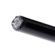 Váltóhuzal külső sp átmérő 4mm fekete (50m/tekercs)