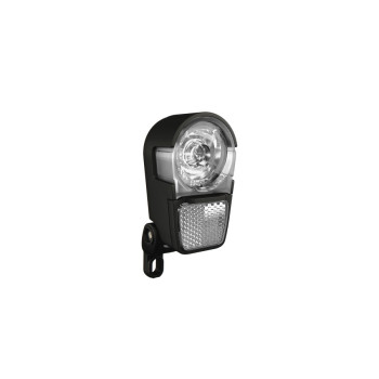 Lámpa első elemes 1 led herrmans h-ike (tartóval) fekete