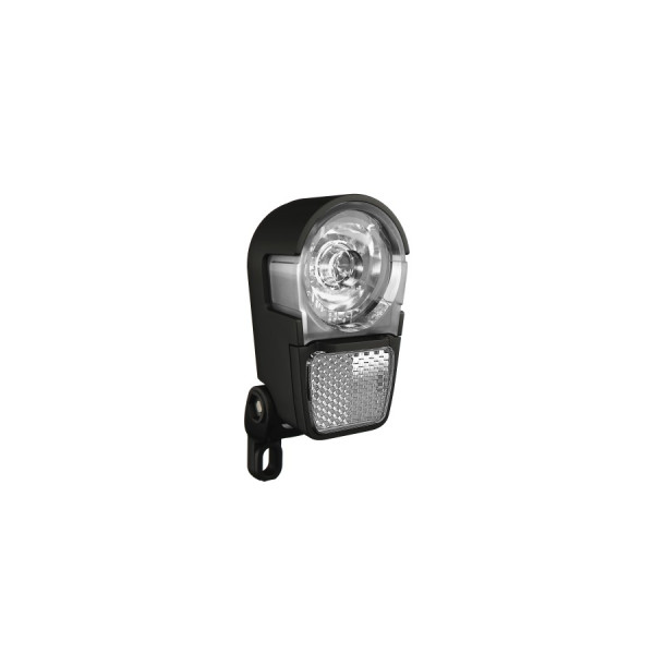 Lámpa első elemes 1 led herrmans h-ike (tartóval) fekete
