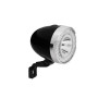 Lámpa első elemes 0,5w led csepel - retro kicsi (tartóval) fekete
