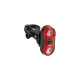 Villogó hátsó elemes 2led m-wave helios 2.3 - 2x0.5w (tartóval) piros