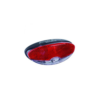 Lámpa hátsó elemes 3 led csomagtartóra - büchel champs-elysees piros