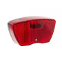 Lámpa hátsó elemes 3 led csomagtartóra - rms piros