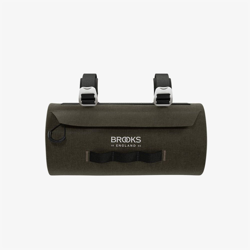 Brooks táska kormányra scape pouch sárzöld