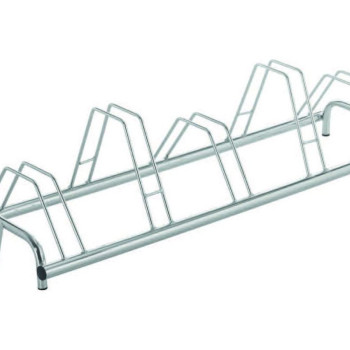 Kerékpártároló 5-ös földre rögzíthető 1370 x 410 x 240 mm galvanizált