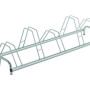 Kerékpártároló 5-ös földre rögzíthető 1370 x 410 x 240 mm galvanizált