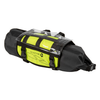 Táska kormányra 10l m-wave rough ride front neon