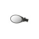 Tükör kormányvégdugós m-wave spy oval 3d (75x50 mm) fekete