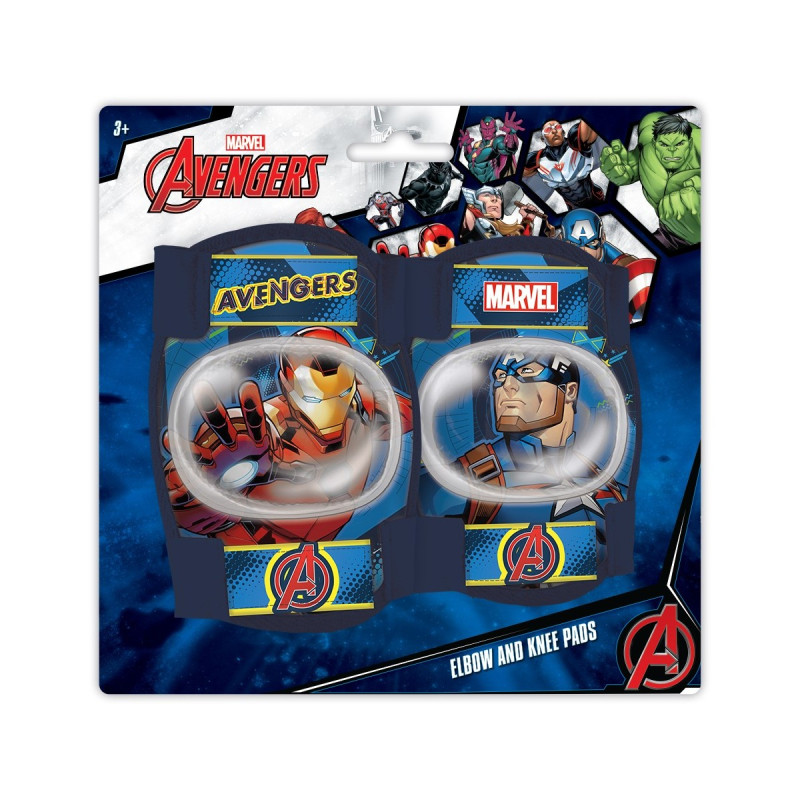 Térd- és könyökvédő gyermek marvel bosszúállók