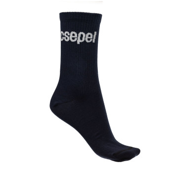 Magas szárú pamut zokni csepel 43-46 sötétkék