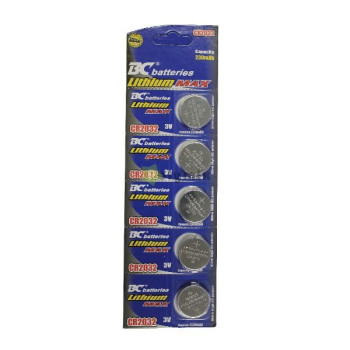 Elem gomb bc cr2032 3v tartos li 5db/bliszter