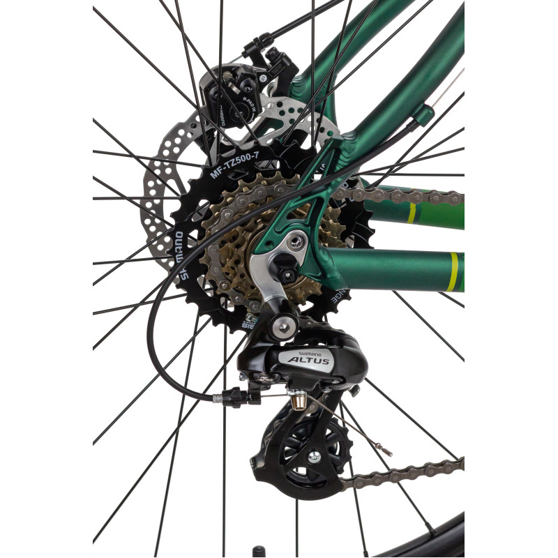 Krp woodlands pro 27,5/16,5 mtb 1.1 21sp matt zöld ys7935