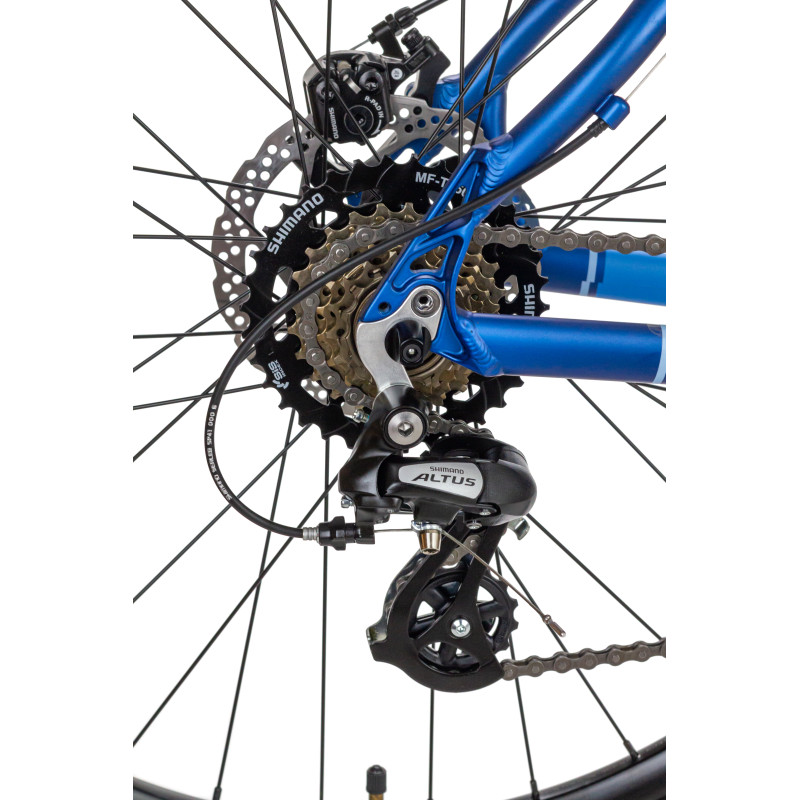 Krp woodlands pro 27,5/18 mtb 1.1 21sp matt kék ys7965