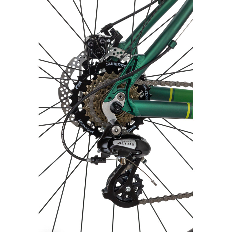 Krp woodlands pro 29/20 mtb 1.1 21sp matt zöld ys7935