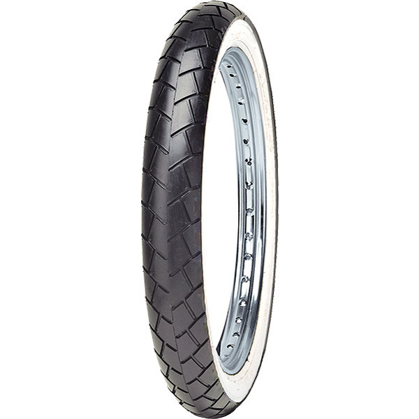 2 1/4-17 (2,25-17) MC11 TT 39J fehér oldalú Mitas moped gumi