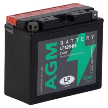 Akkumulátor LT12B-BS (12V 10Ah) AGM Landport