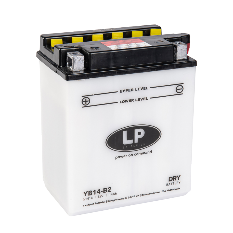 Akkumulátor YB14-B2 (12V 14Ah) folyadékos Landport