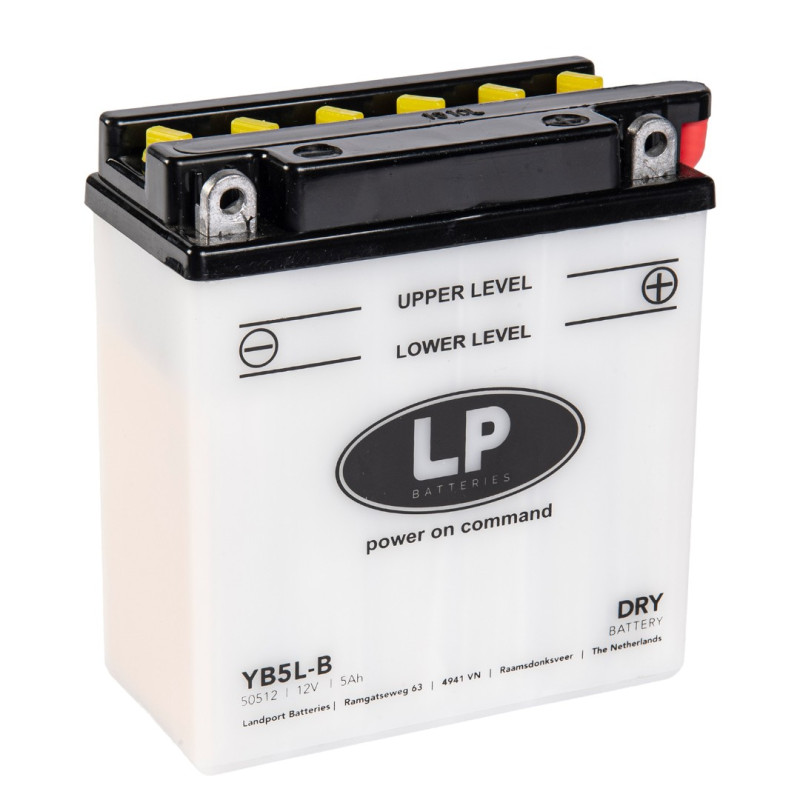 Akkumulátor YB5L-B (12V 5Ah) száraz Landport