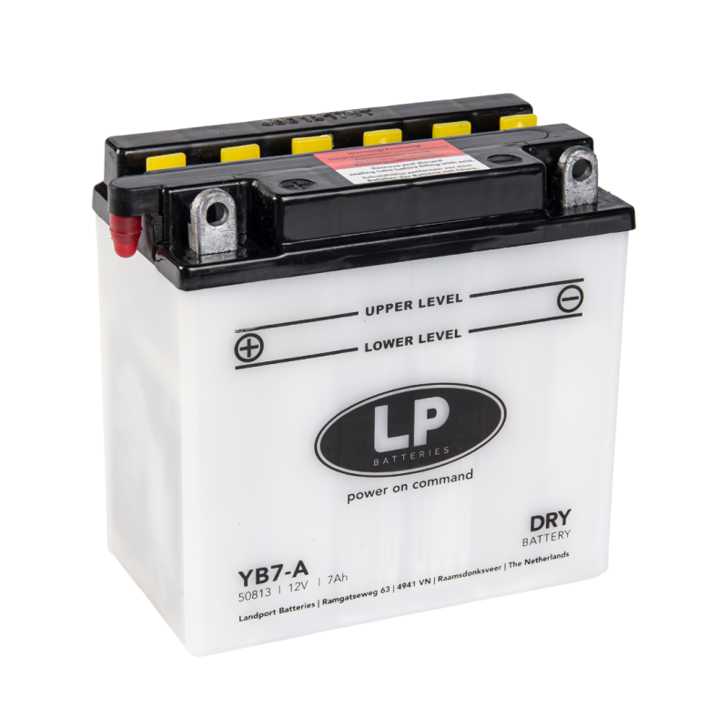 Akkumulátor YB7-A (12V 7Ah) folyadékos Landport