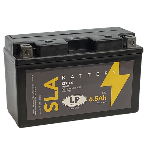 Akkumulátor SLA YT7B-4 (12V 6,5Ah) AGM Landport