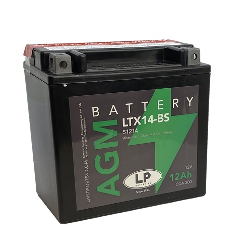 Akkumulátor LTX14-BS (12V 12Ah) AGM Landport