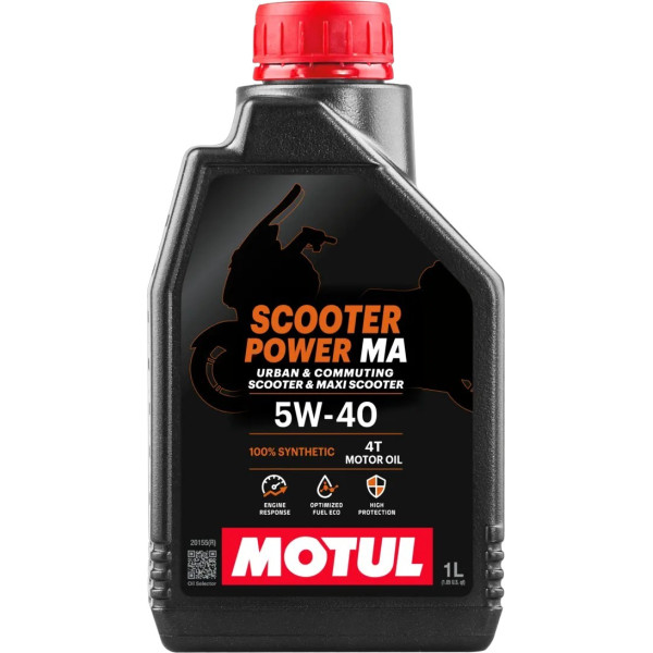 Motul Scooter Power 4T MA 5W-40 motorkerékpár olaj 1L