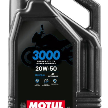 Motul 3000 4T 10W-40 motorkerékpár olaj 4L