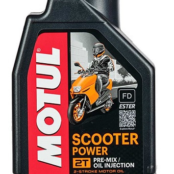 Motul Scooter Power 2T motorkerékpár olaj 1L