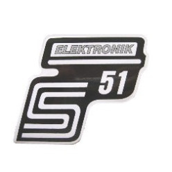 Matrica deknire ezüst ELEKTRONIK SIMSON
