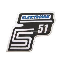 Matrica deknire kék ELEKTRONIK SIMSON