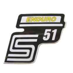 Matrica deknire sárga ENDURO SIMSON