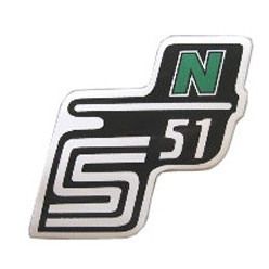 Matrica deknire "N" zöld SIMSON S51