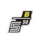 Matrica deknire S50B sárga SIMSON