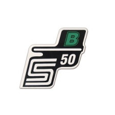 Matrica deknire "B" zöld SIMSON S50