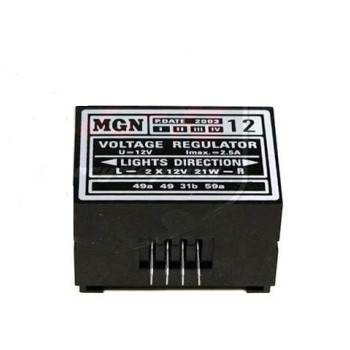 Index relé + töltő 12V 2x21W