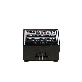 Index relé + töltő 12V 2x21W