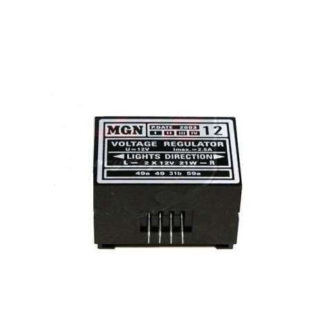 Index relé + töltő 12V 2x21W