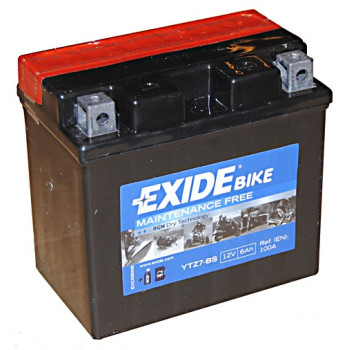 Akkumulátor ETZ7-BS (12V 6Ah) AGM Exide