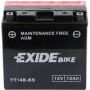 Akkumulátor ET14B-BS (12V 12Ah) AGM Exide