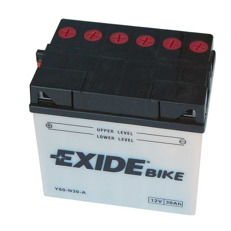 Akkumulátor E60-N30-A (12V 30Ah) száraz Exide