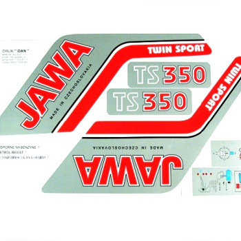 Matrica klt. JAWA 638-0 TS-350