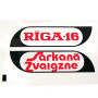 Matrica benzintankra /PÁR/ RIGA 16
