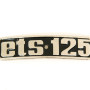Embléma hátsó sárvédőre MZ ETS TROPHY SPORT-125