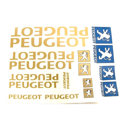 Matrica klt. PEUGEOT nagy /arany/