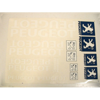 Matrica klt. PEUGEOT nagy /fehér/