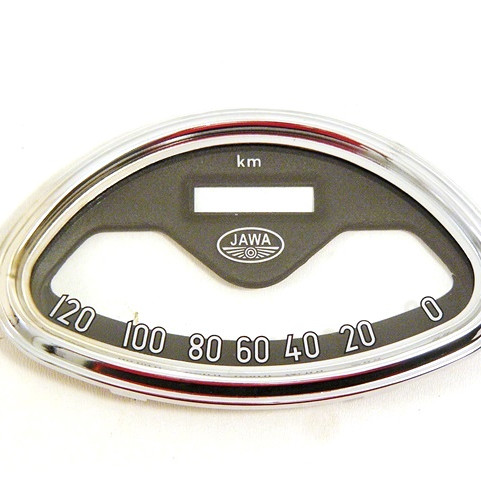 Kilométer óra üveg JAWA 559 PANELKA (120km/h)