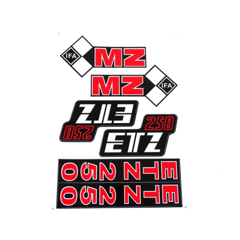 Matrica klt. A/4 MZ ETZ-250