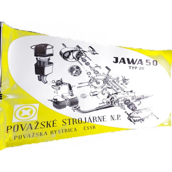 Szerelési ábra JAWA 223 MUSTANG